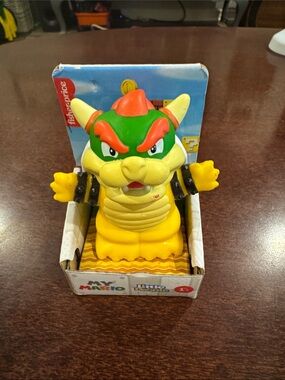 Fisher-Price Little People Bowser Figure - Yellow, Green & Red
